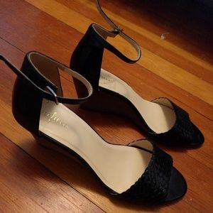 Cole Haan black wedges, size 8.5